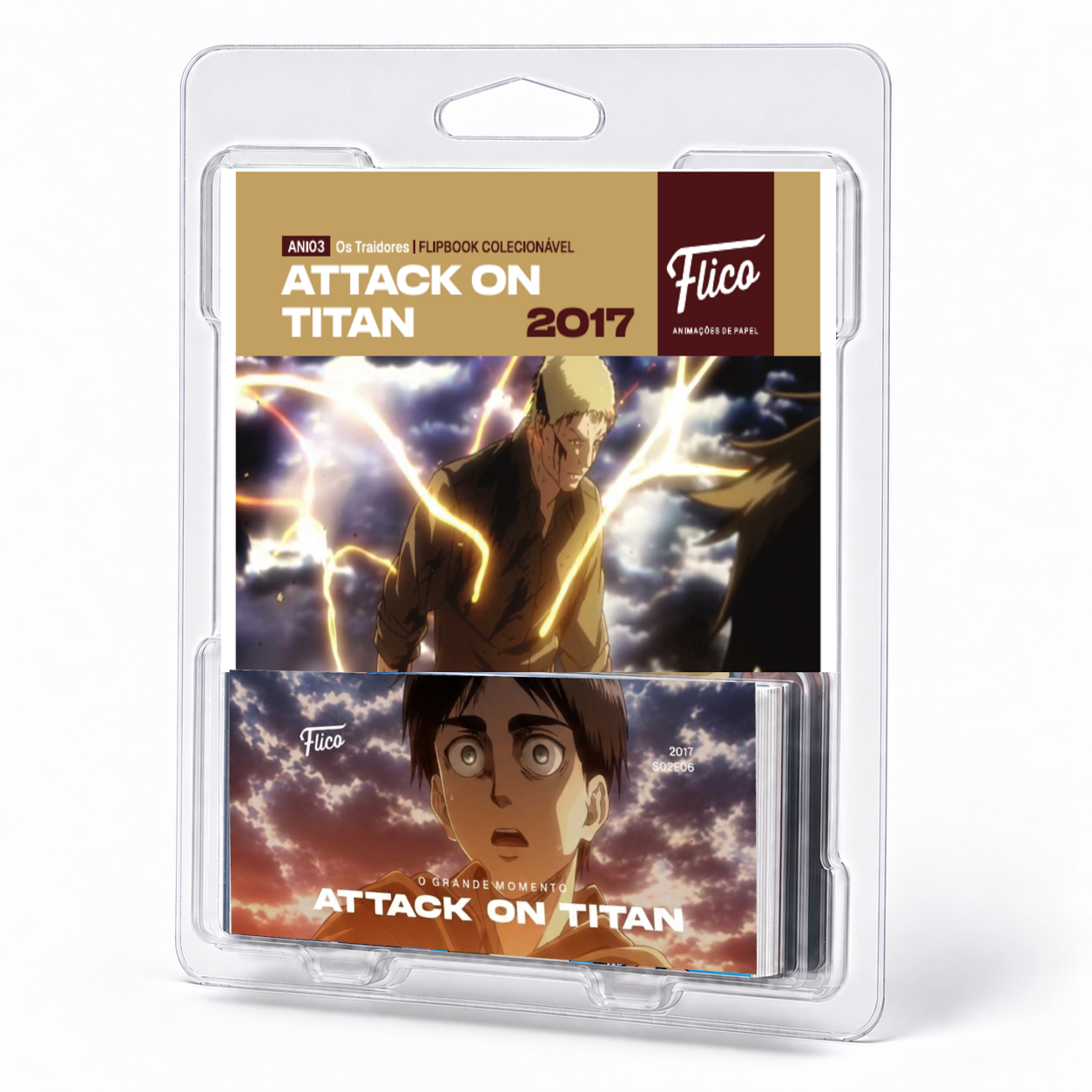Flipbook Attack on Titan O Grande Momento 2017