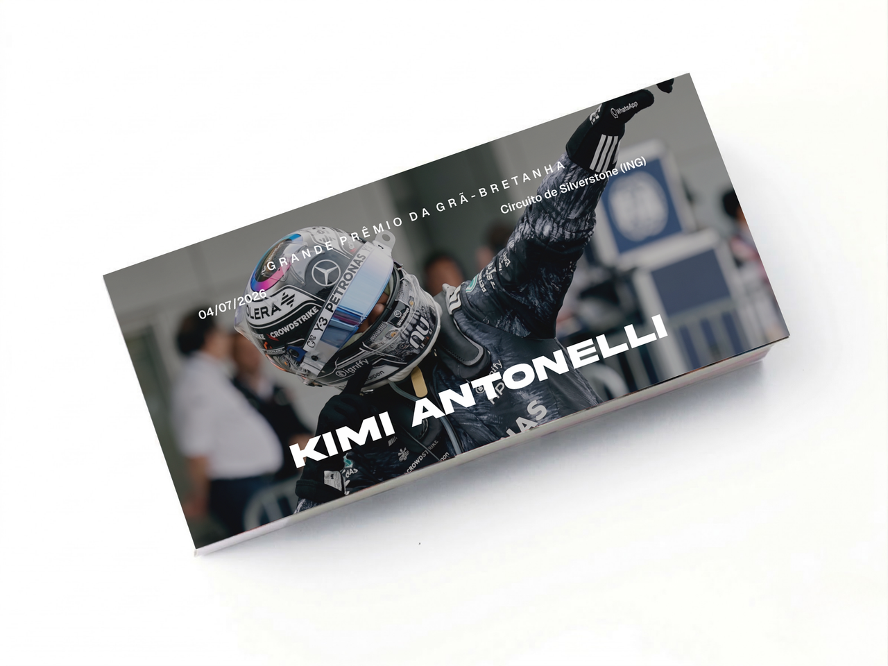Flipbook Vitória Kimi Antonelli Silverstone Sprint 2026