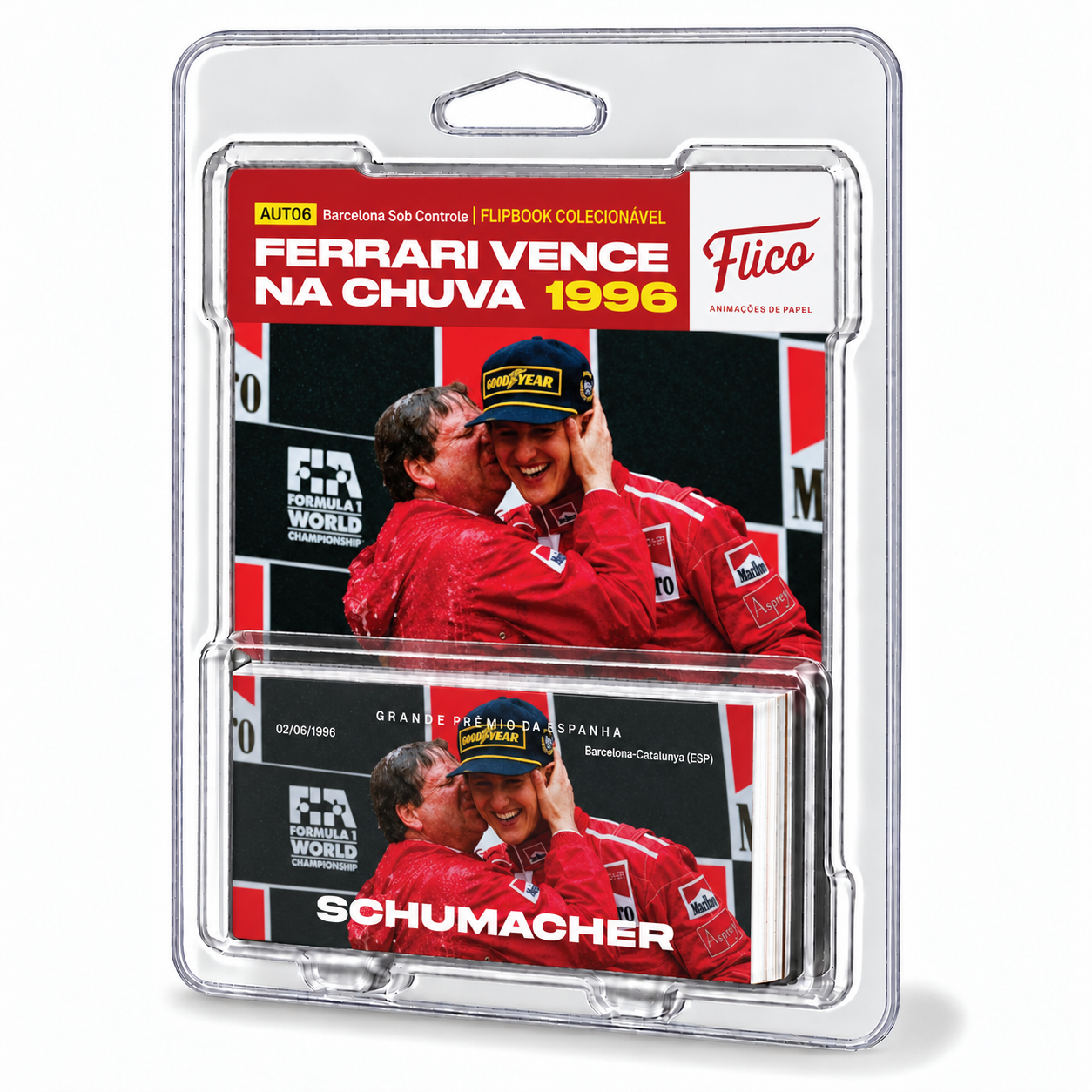 Flipbook Michael Schumacher GP da Espanha 1996