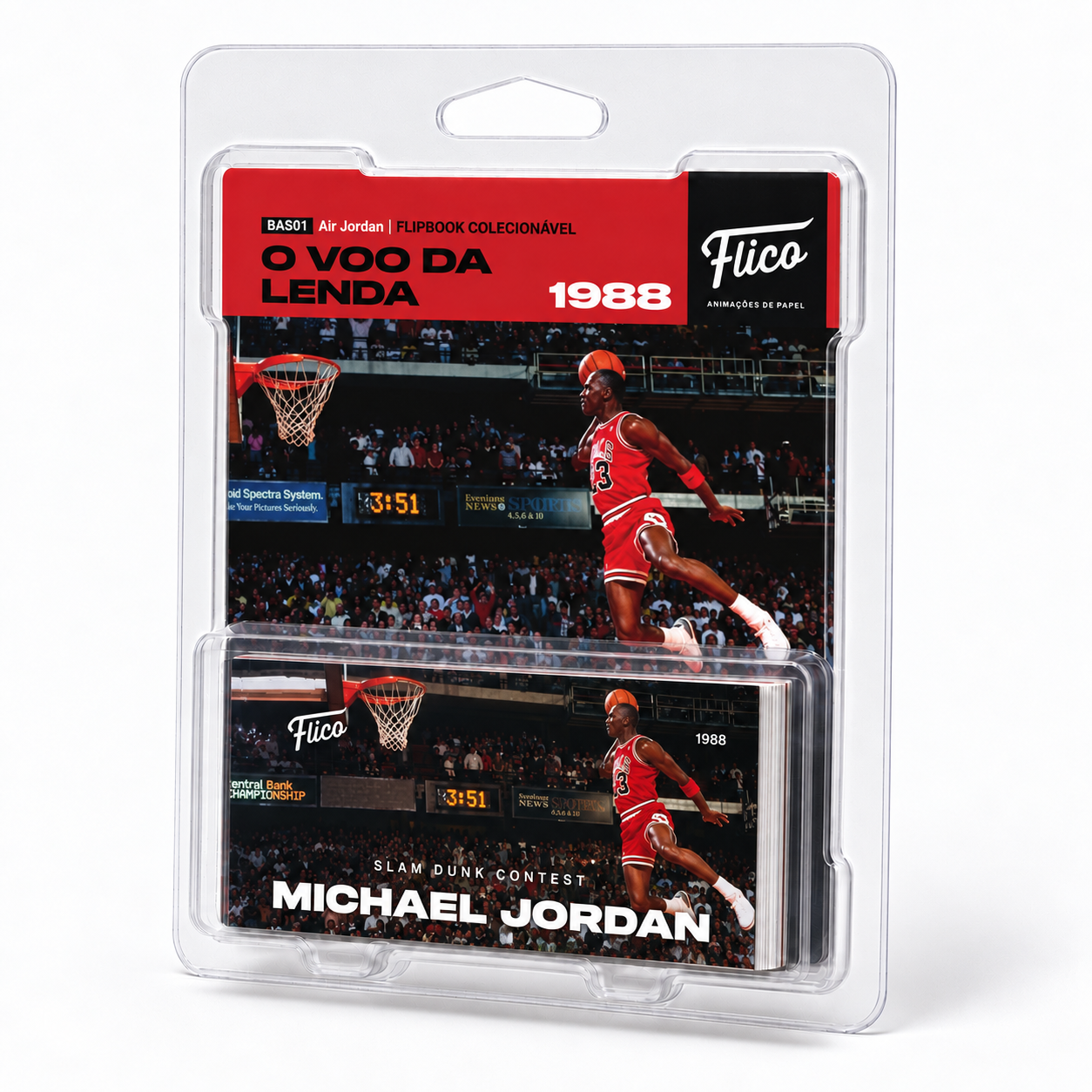 Flipbook Michael Jordan Slam Dunk Contest 1988