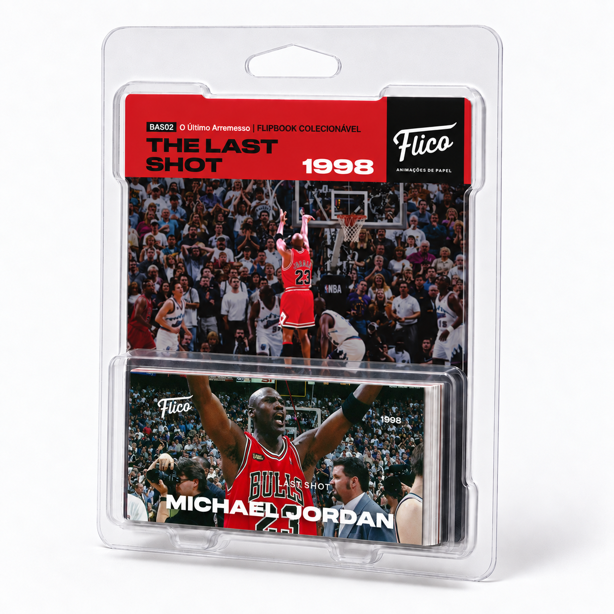 Flipbook The Last Shot Michael Jordan Utah Jazz x Chicago Bulls NBA Finals 1998