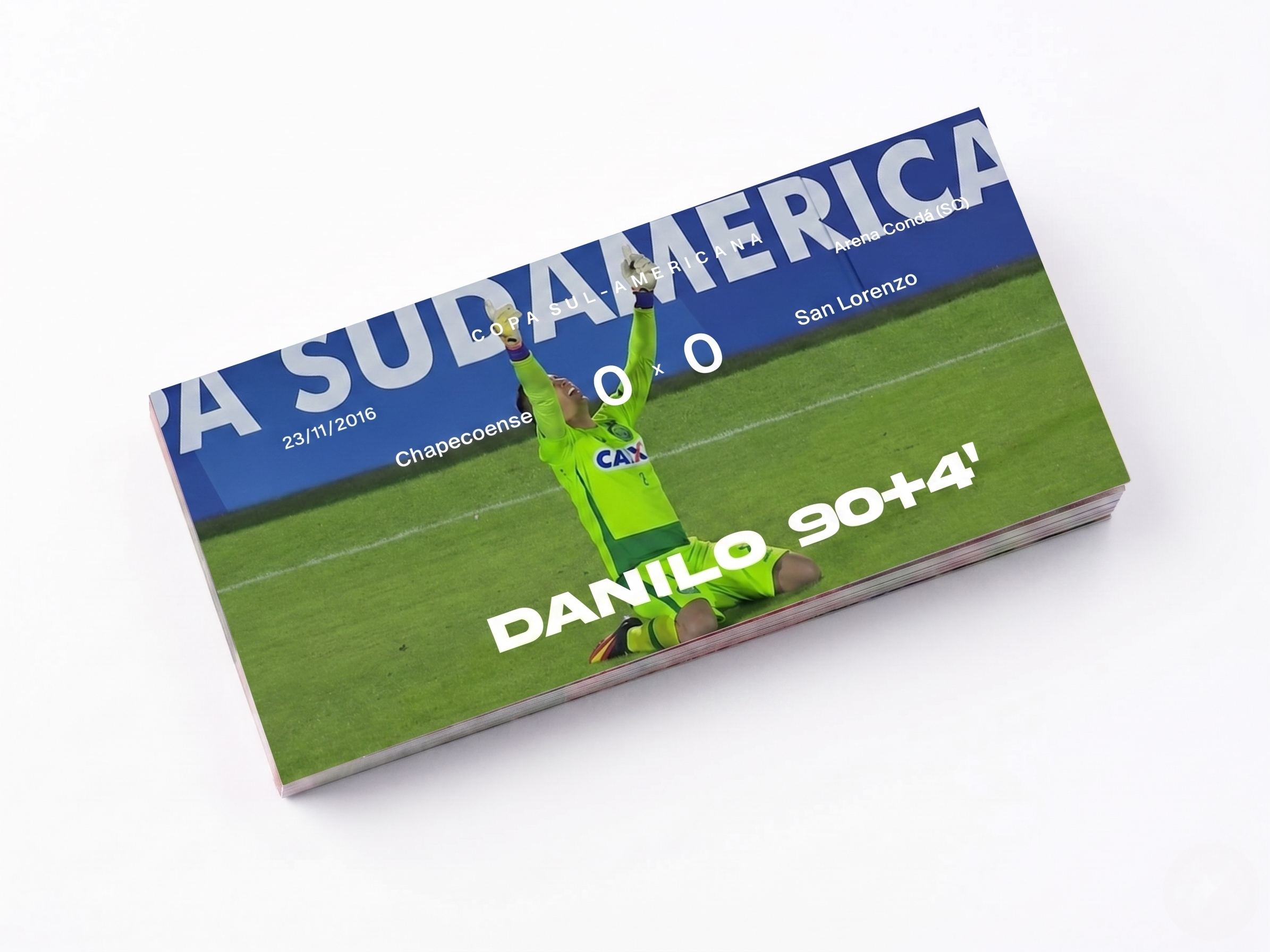Flipbook Defesa Danilo Chapecoense x San Lorenzo Sul-Americana 2016