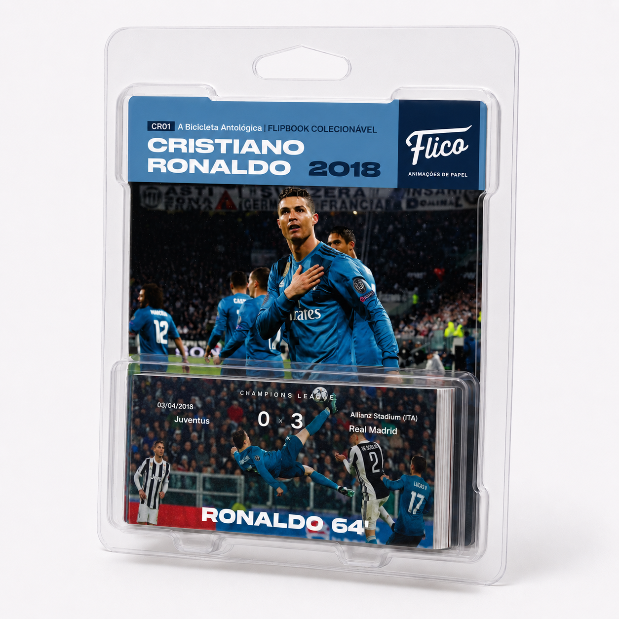 Flipbook Gol Bicicleta Cristiano Ronaldo Real Madrid x Juventus Champions 2018
