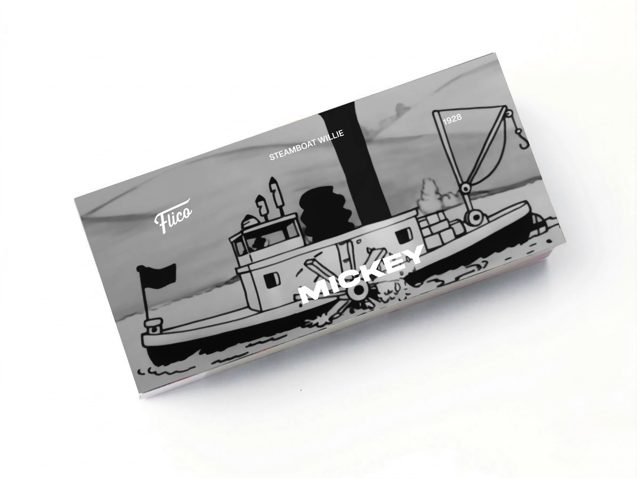 Flipbook Mickey no Leme de Steamboat Willie 1928
