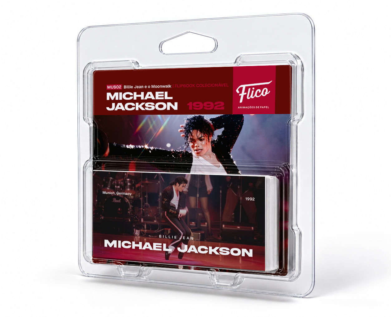 Flipbook Michael Jackson Moonwalk Billie Jean 1992