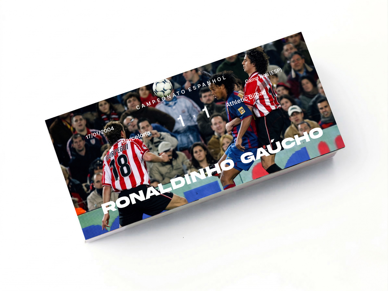Flipbook Ronaldinho Chapéu Triplo Barcelona x Athletic Bilbao 2004