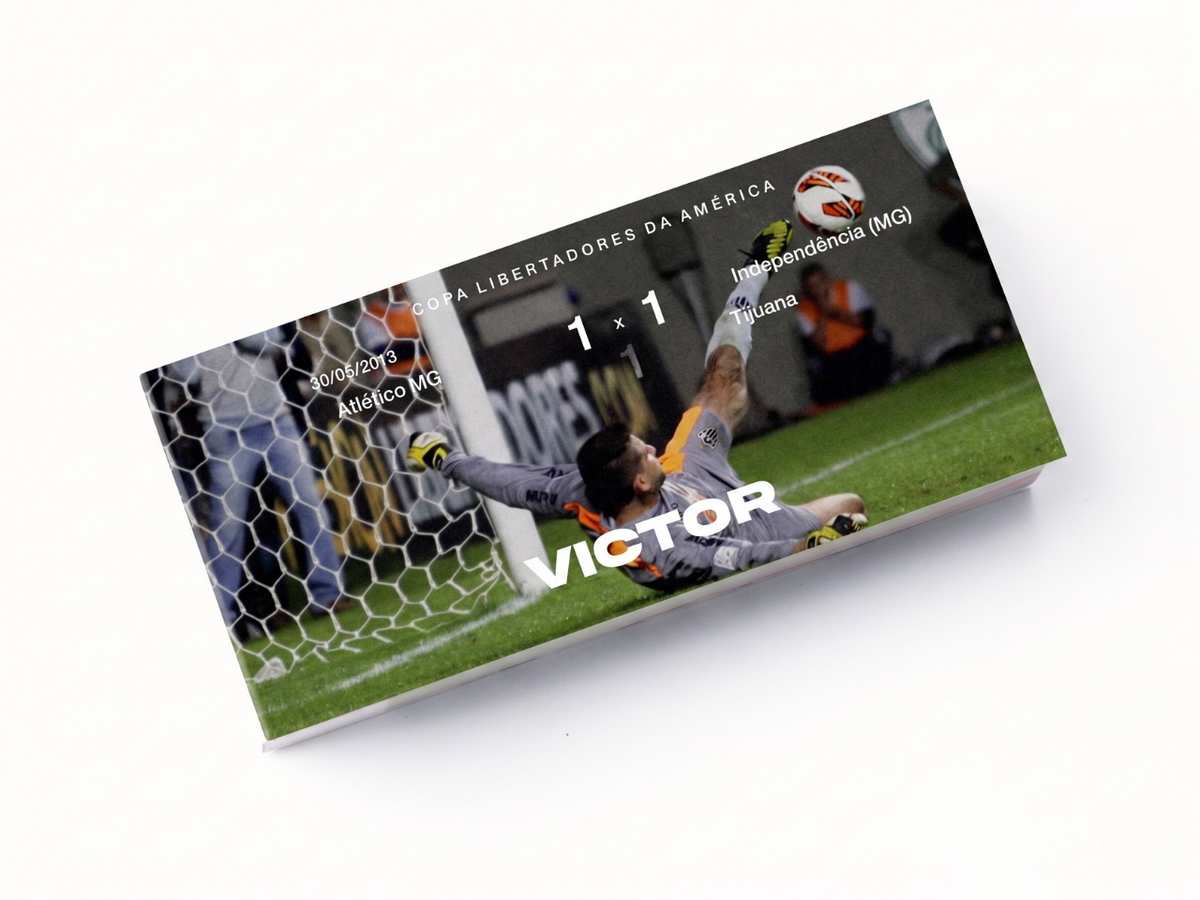 Flipbook Defesa Victor Atlético MG x Tijuana Libertadores 2013