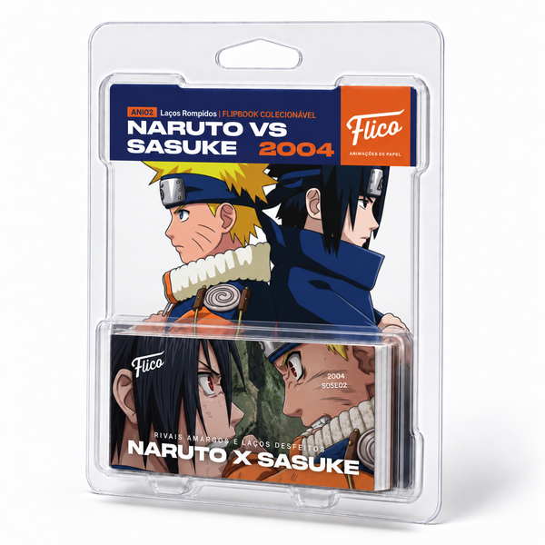 Flipbook Naruto x Sasuke Rasengan vs Chidori Naruto 2004