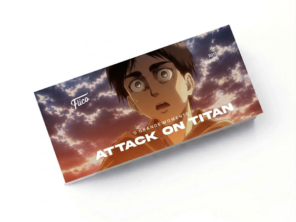 Flipbook Attack on Titan O Grande Momento 2017