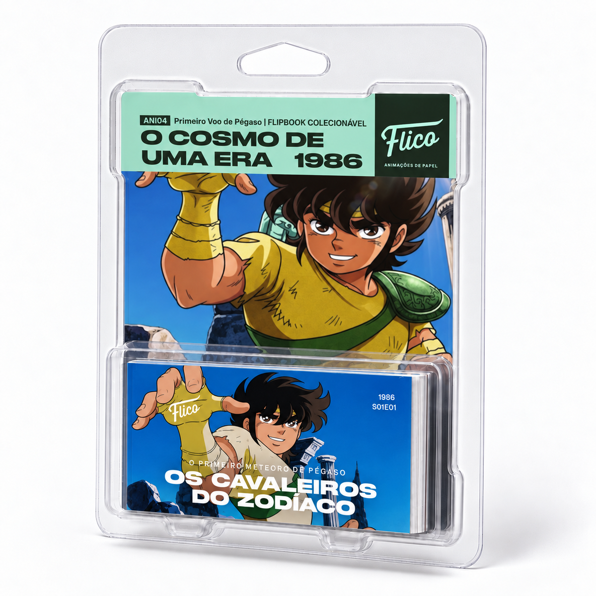Flipbook Seiya O Primeiro Meteoro de Pégaso Os Cavaleiros do Zodíaco 1986