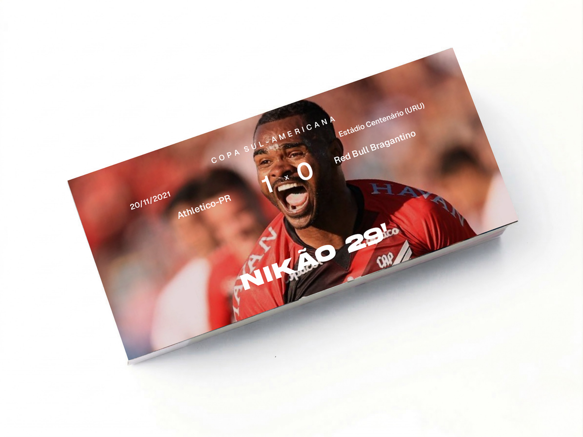 Flipbook Gol Nikão Athletico-PR x Red Bull Bragantino Sul-Americana 2021