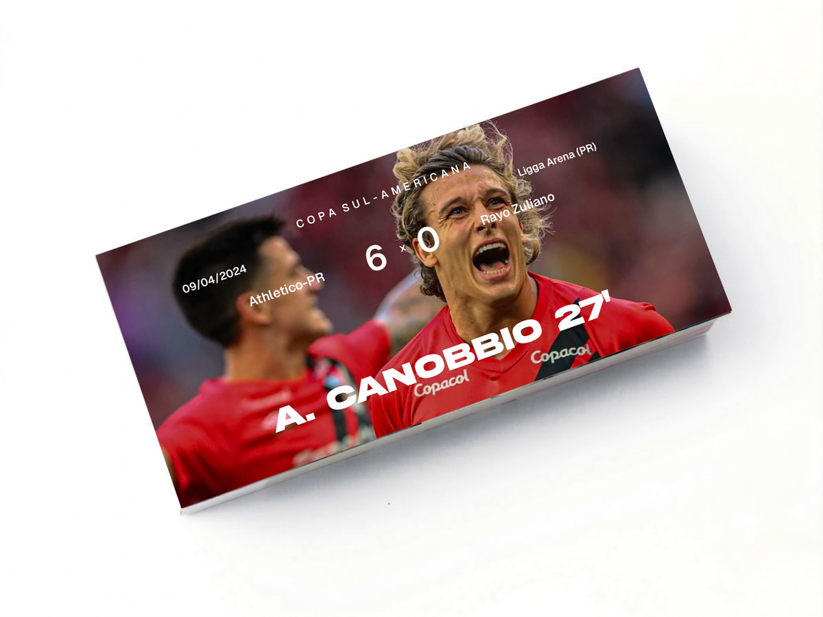Flipbook Gol Canobbio Athletico-PR x Rayo Zuliano Sul-Americana 2024