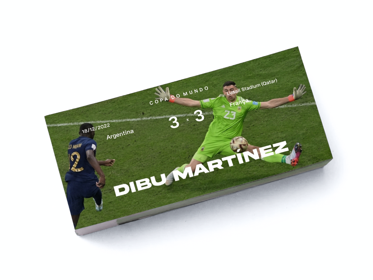 Flipbook Defesa Dibu Martínez Argentina x França Copa 2022