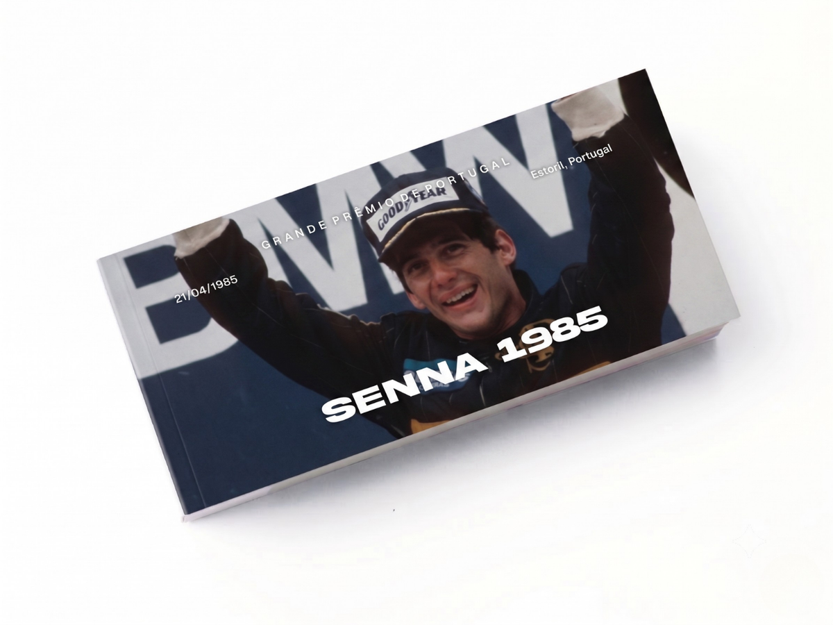Flipbook Primeira Vitória Ayrton Senna GP de Portugal 1985