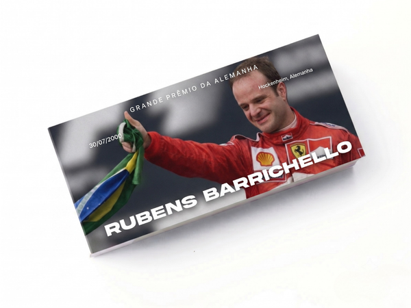 Flipbook Vitória Rubens Barrichello GP Alemanha 2000