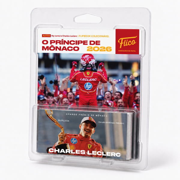 Flipbook Vitória Charles Leclerc GP de Mônaco 2024