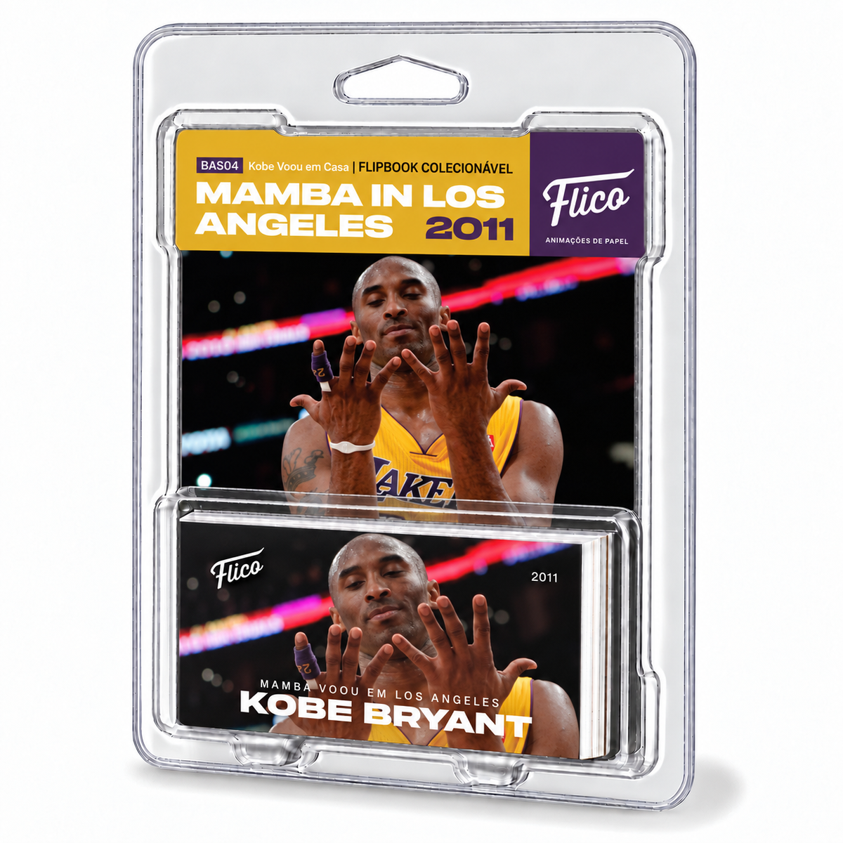 Flipbook Enterrada Kobe Bryant Lakers x Hornets Playoffs NBA 2011