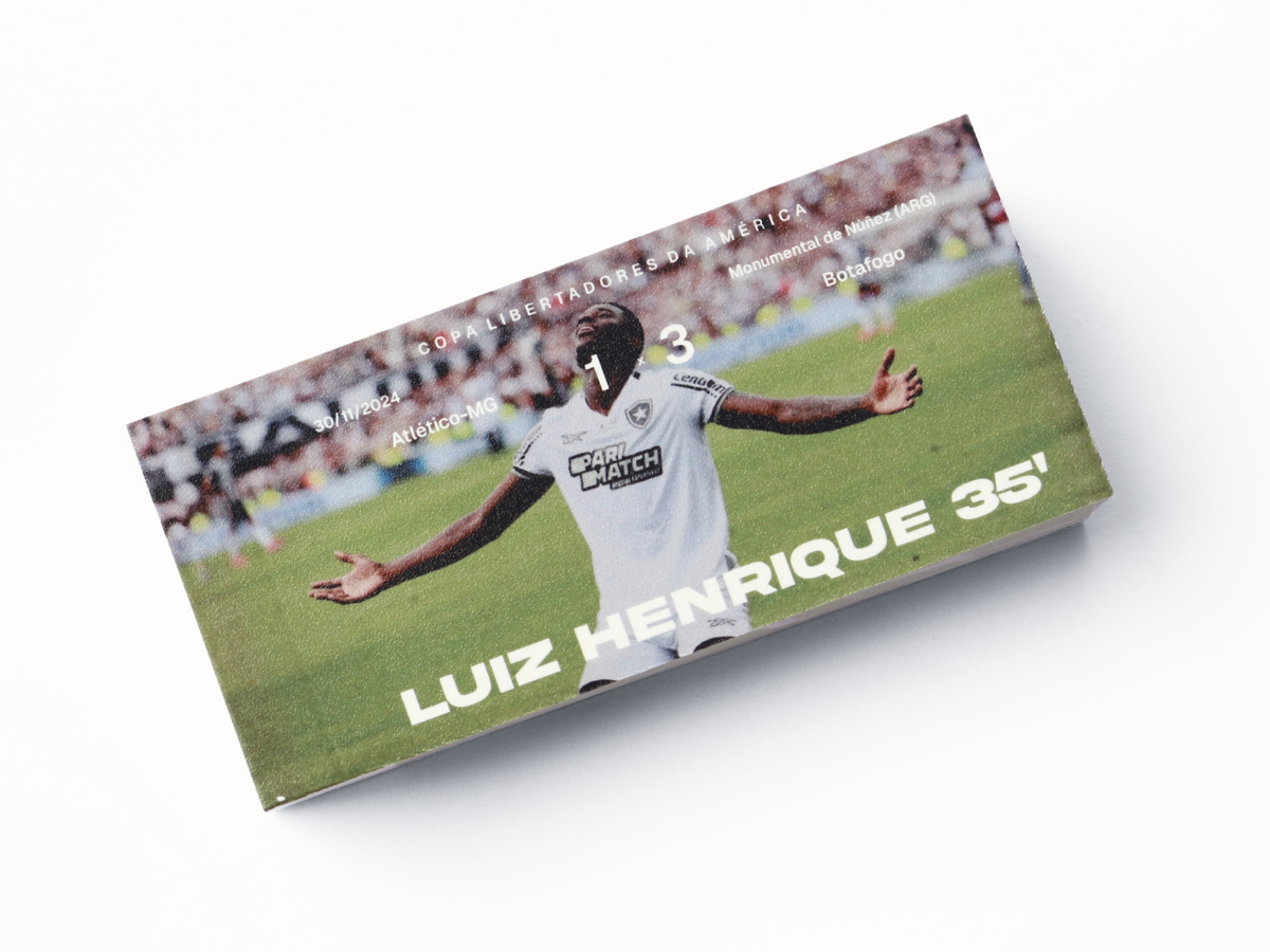 Flipbook Gol Luiz Henrique Atlético-MG x Botafogo Libertadores 2024