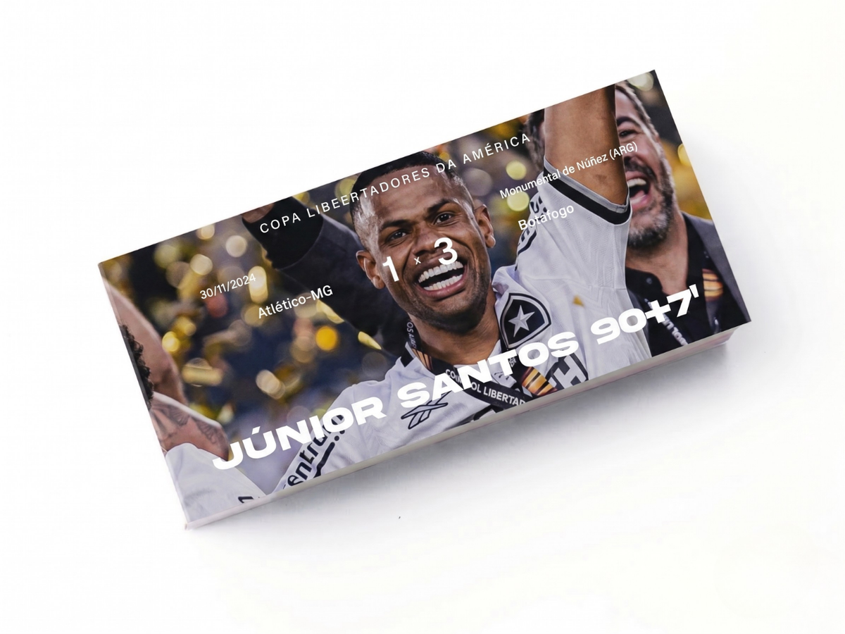 Flipbook Gol Júnior Santos Atlético-MG x Botafogo Libertadores 2024