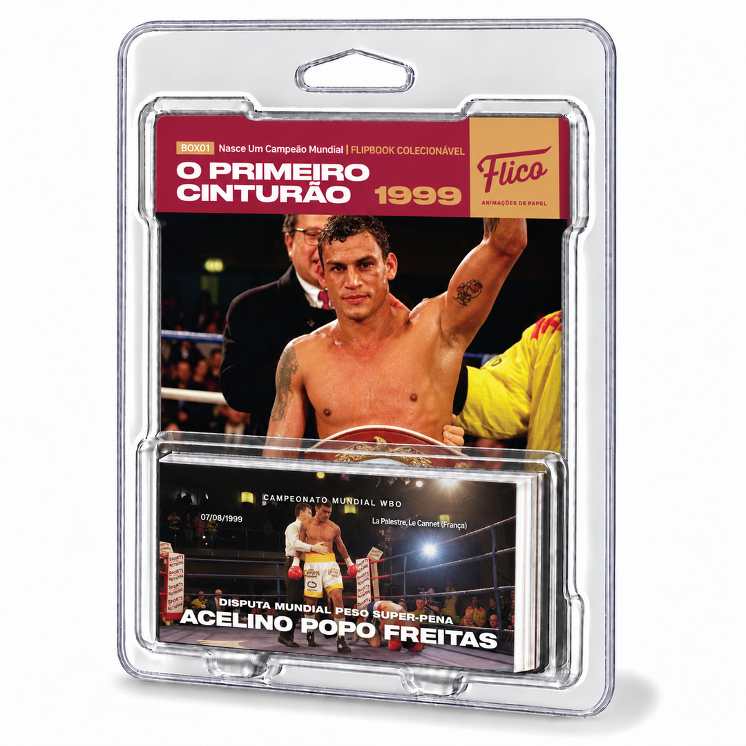 Flipbook Primeiro Título Mundial Popó x Anatoly Alexandrov 1999