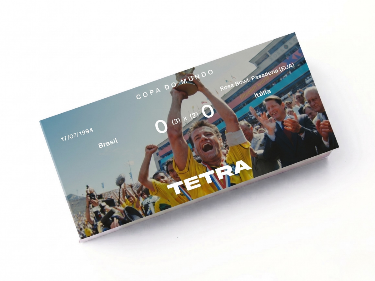 Flipbook Tetra Pênalti Perdido por Baggio Copa do Mundo Brasil x Itália 1994