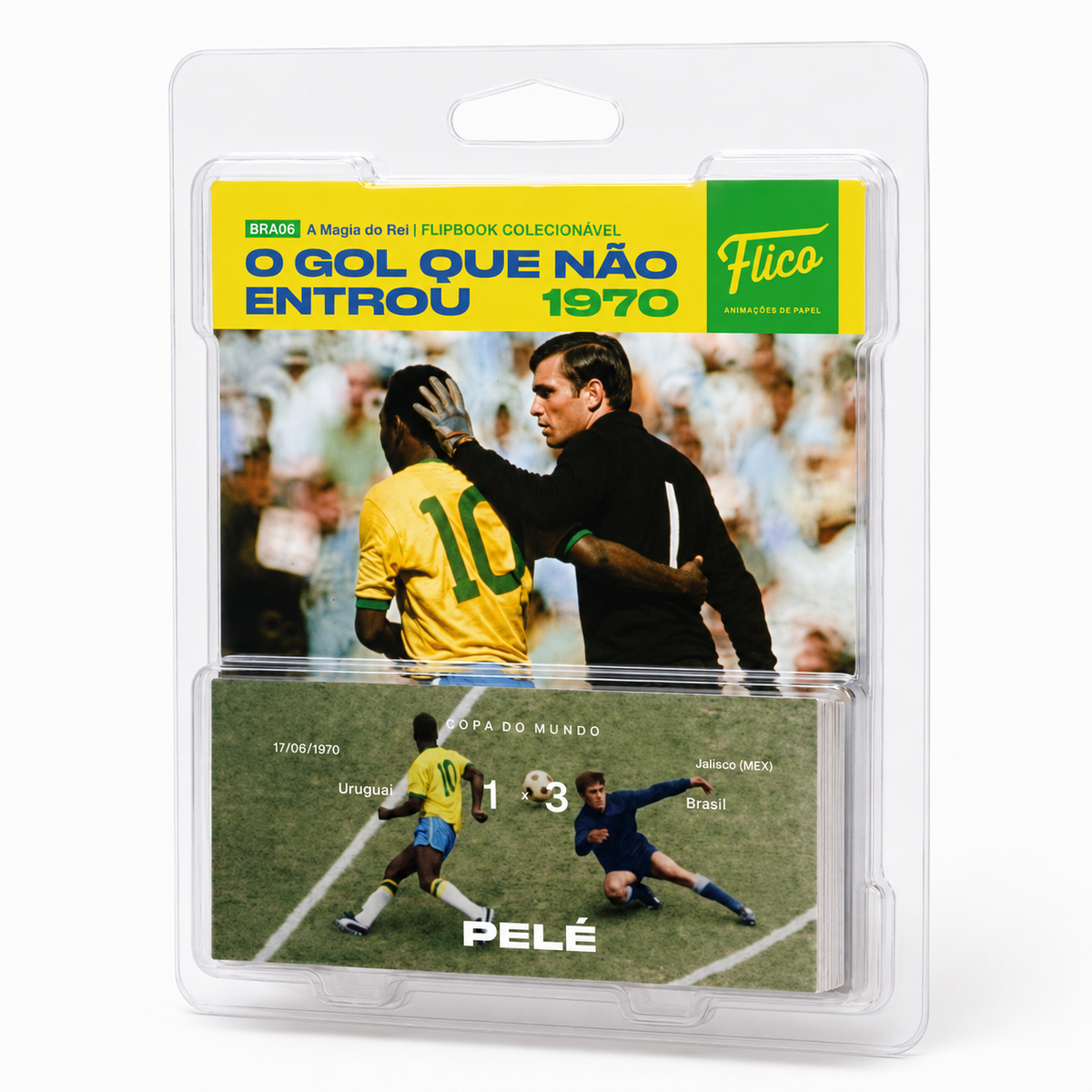 Flipbook Pelé x Mazurkiewicz Copa do Mundo 1970