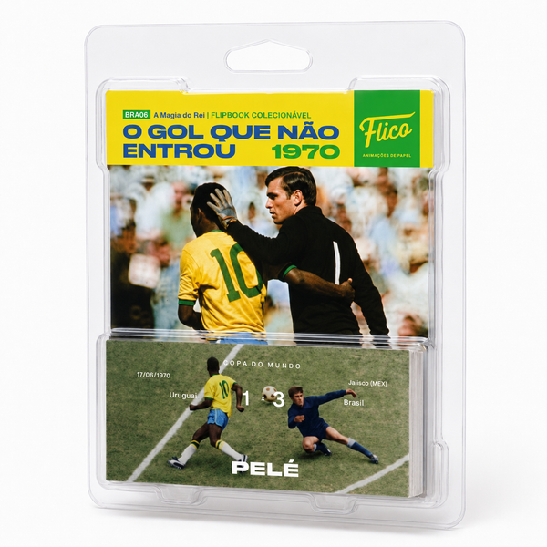 Flipbook Pelé x Mazurkiewicz Copa do Mundo 1970