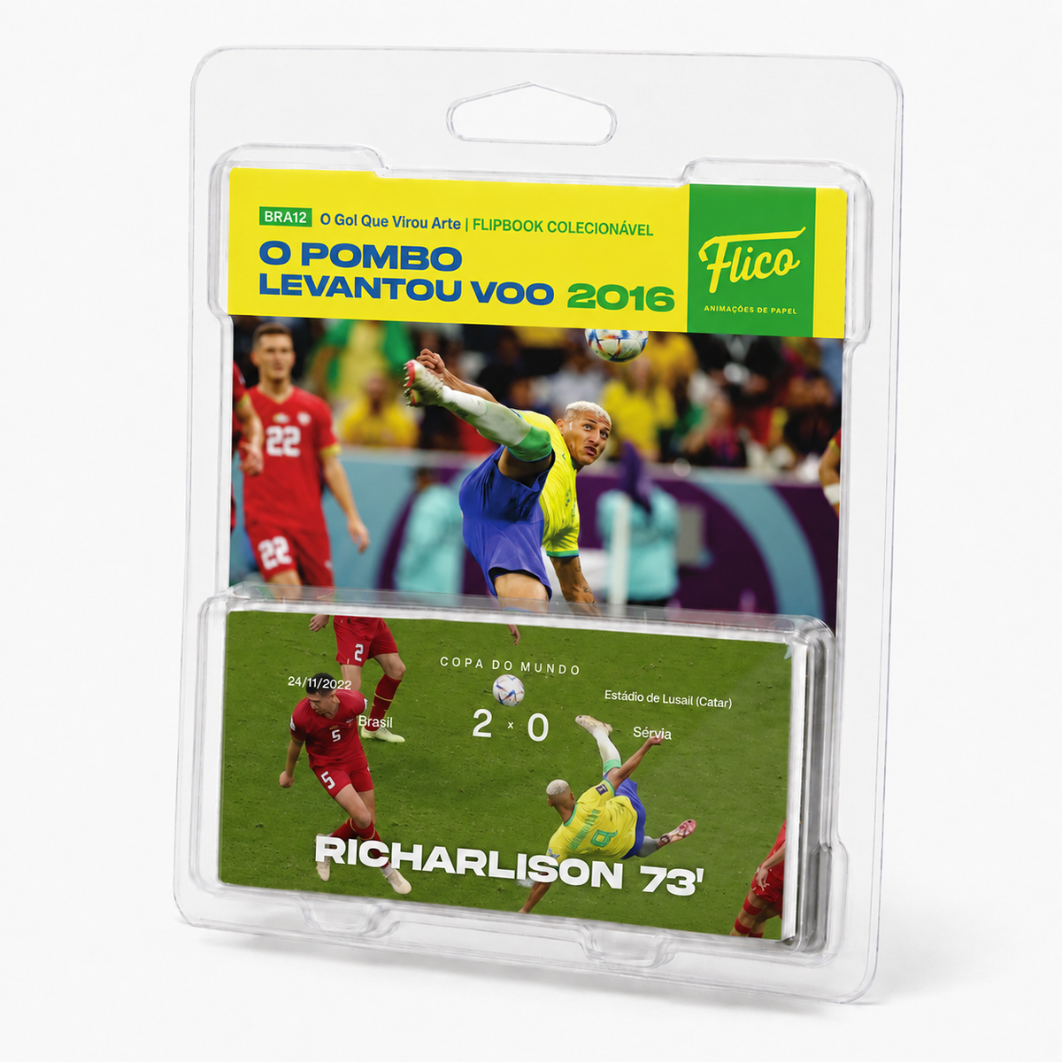 Flipbook Golaço Richarlison Brasil x Sérvia Copa do Mundo 2022