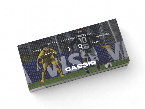 Flipbook Defesa Cássio Corinthians x Vasco Libertadores 2012