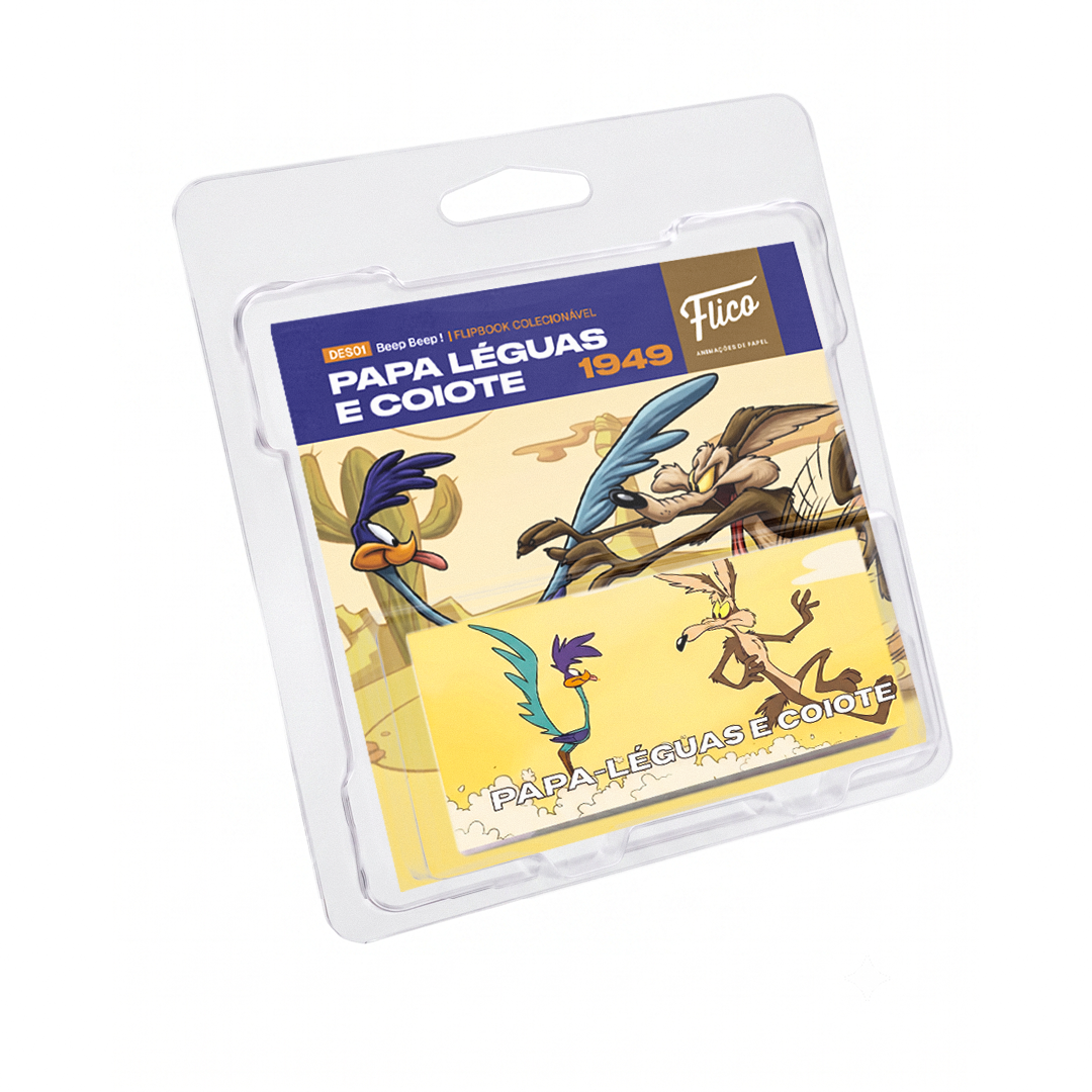 Flipbook Papa-Léguas e Coiote Armadilhas