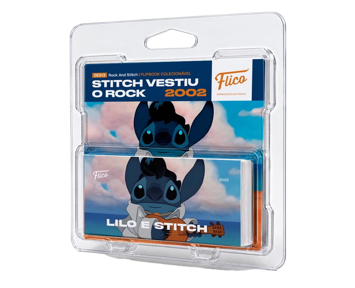 Flipbook Stitch O Rei do Rock Lilo & Stitch 2002