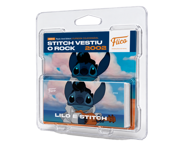 Flipbook Stitch O Rei do Rock Lilo & Stitch 2002