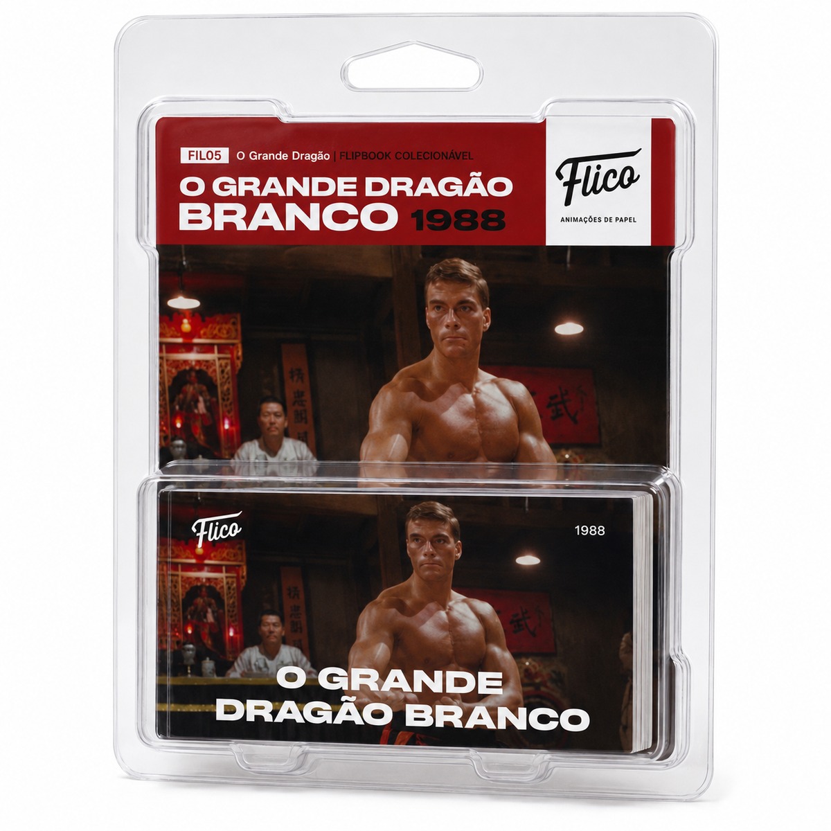 Flipbook Filme O Grande Dragão Branco 1988
