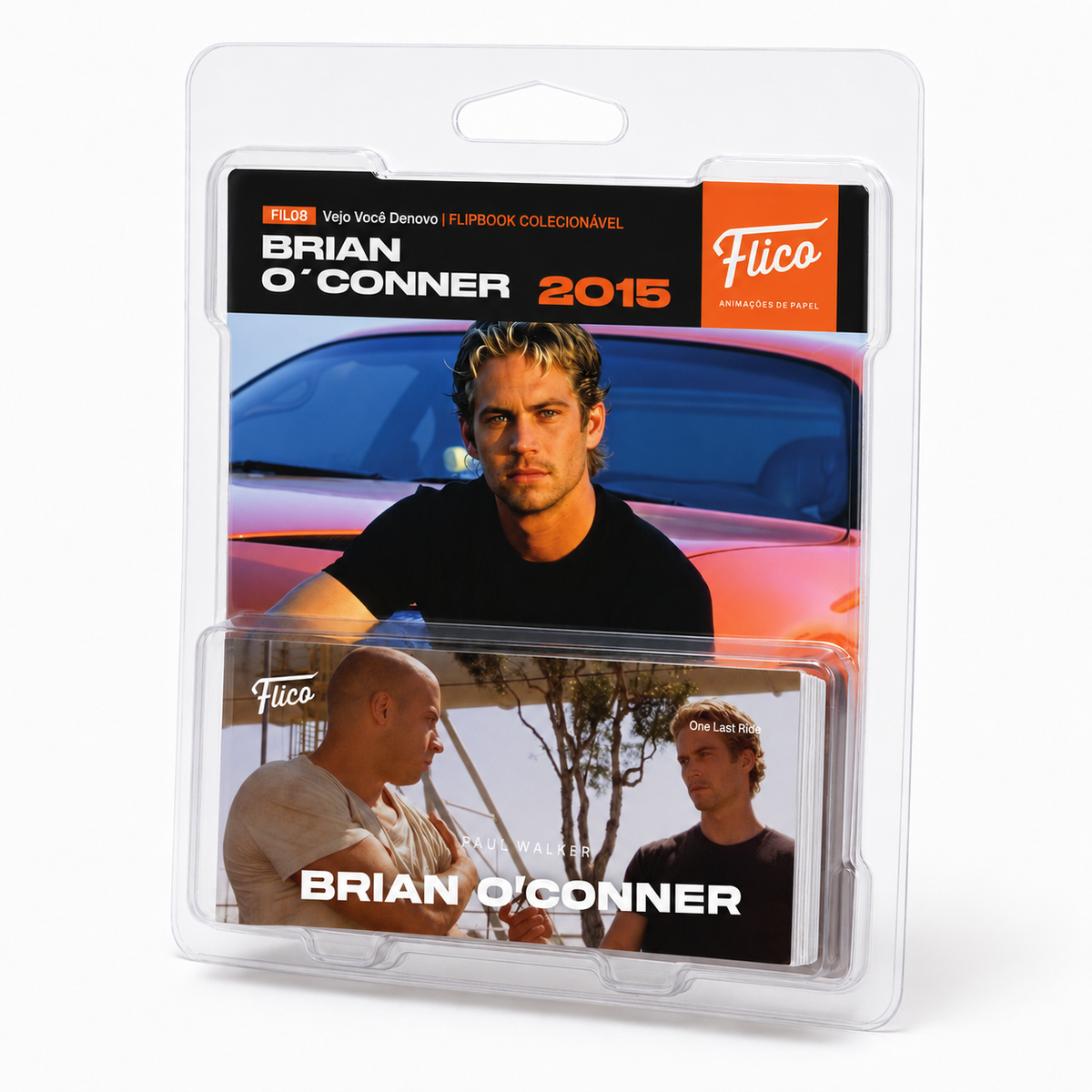 Flipbook Homenagem One Last Ride Brian O'Conner Velozes e Furiosos 7 2015