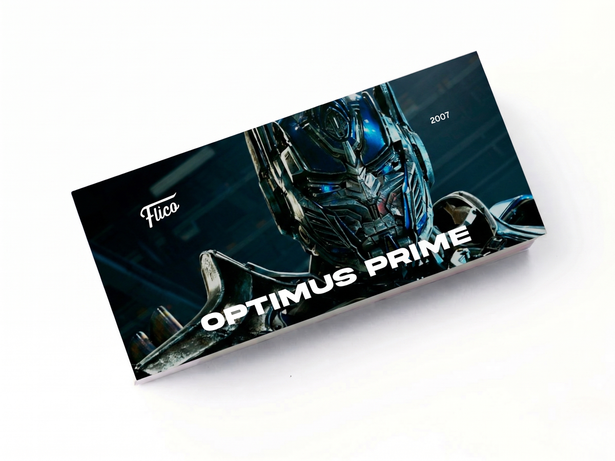 Flipbook Optimus Prime Transformation Transformers 2007