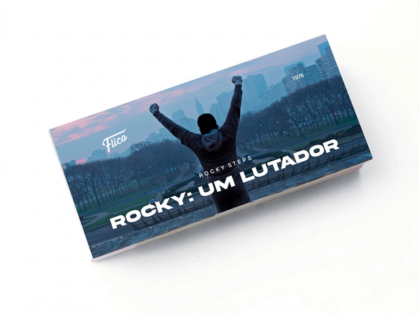 Flipbook Rocky Corrida e Subida das Escadarias da Filadélfia 1976