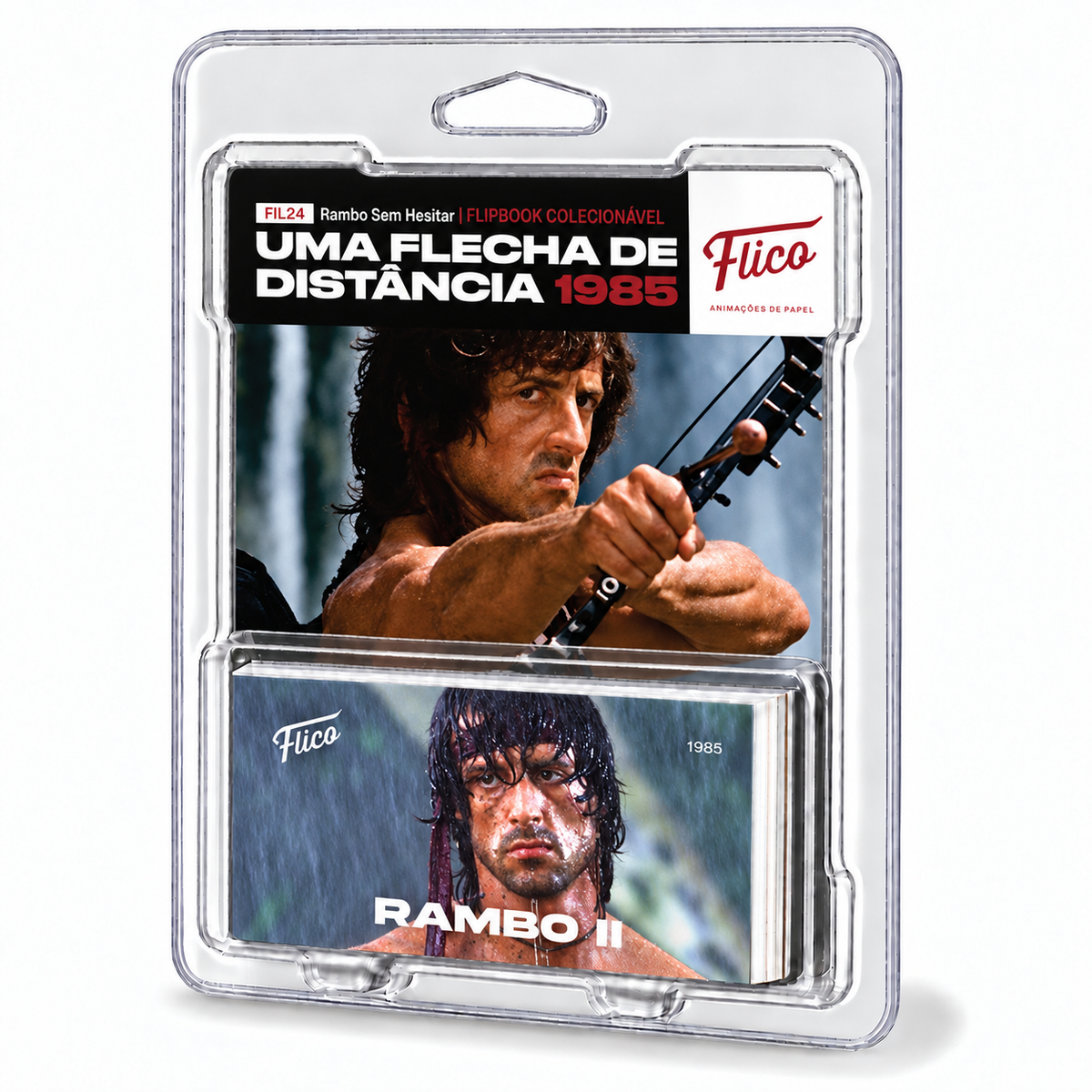 Flipbook Rambo II A Missão Flecha Explosiva 1985