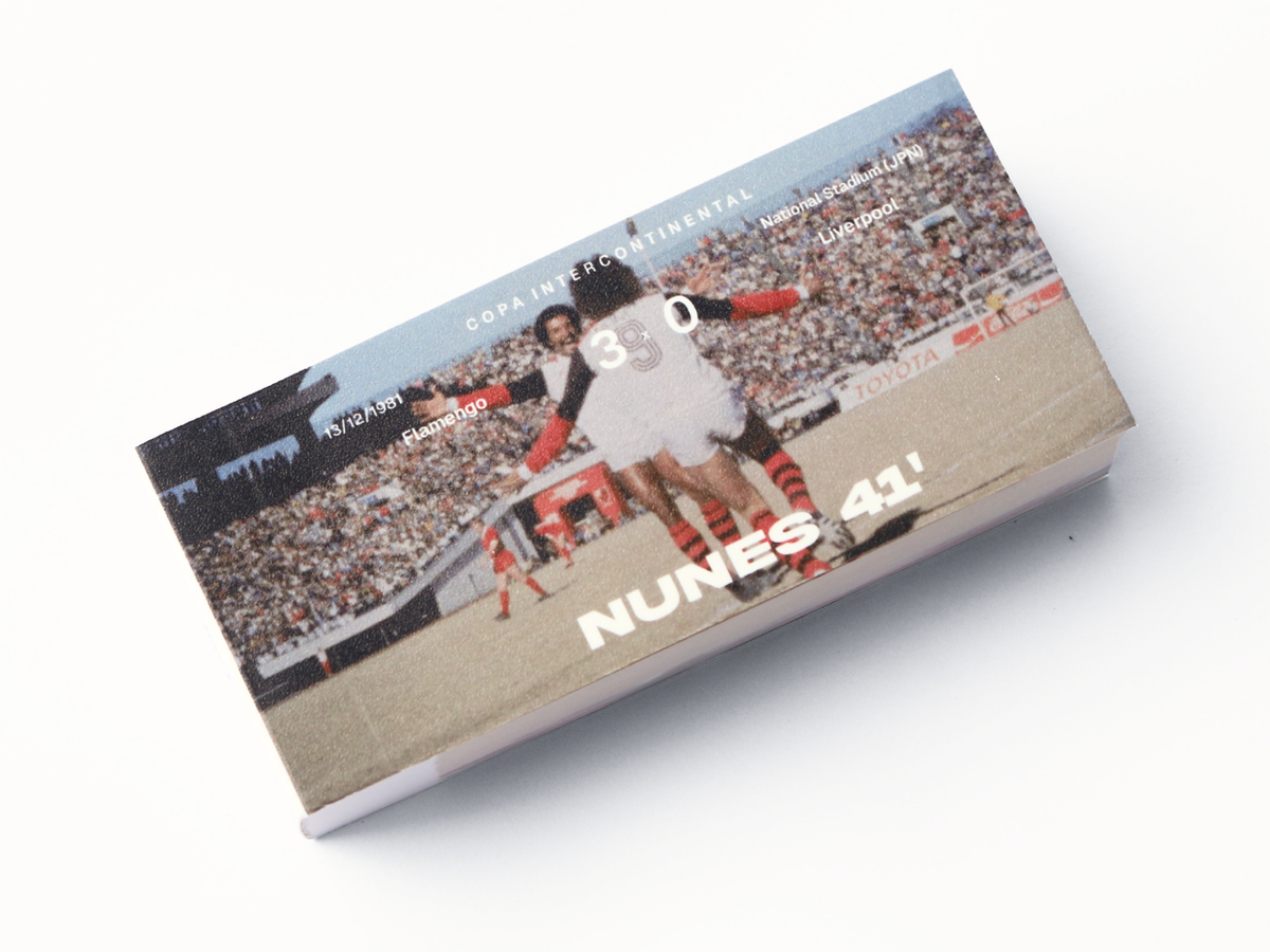 Flipbook Gol Nunes Flamengo x Liverpool Intercontinental 1981