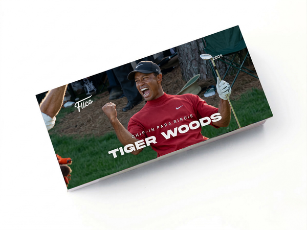 Flipbook Tiger Woods Chip no Buraco 16 Masters 2005