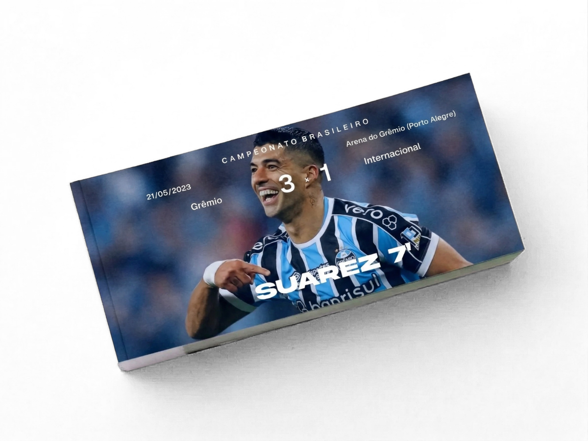 Flipbook Gol Suarez Grêmio x Internacional Brasileiro 2023