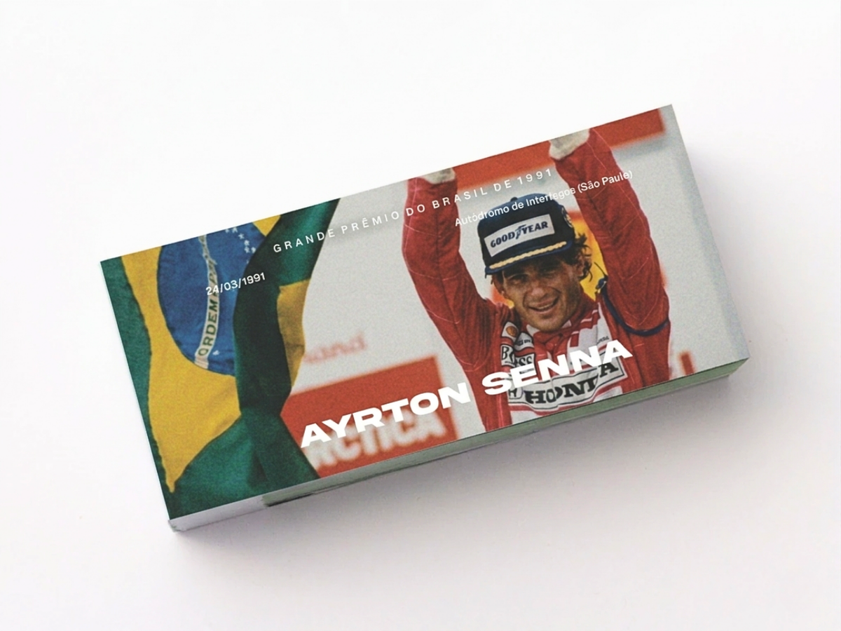 Flipbook Vitória Ayrton Senna GP Brasil 1991