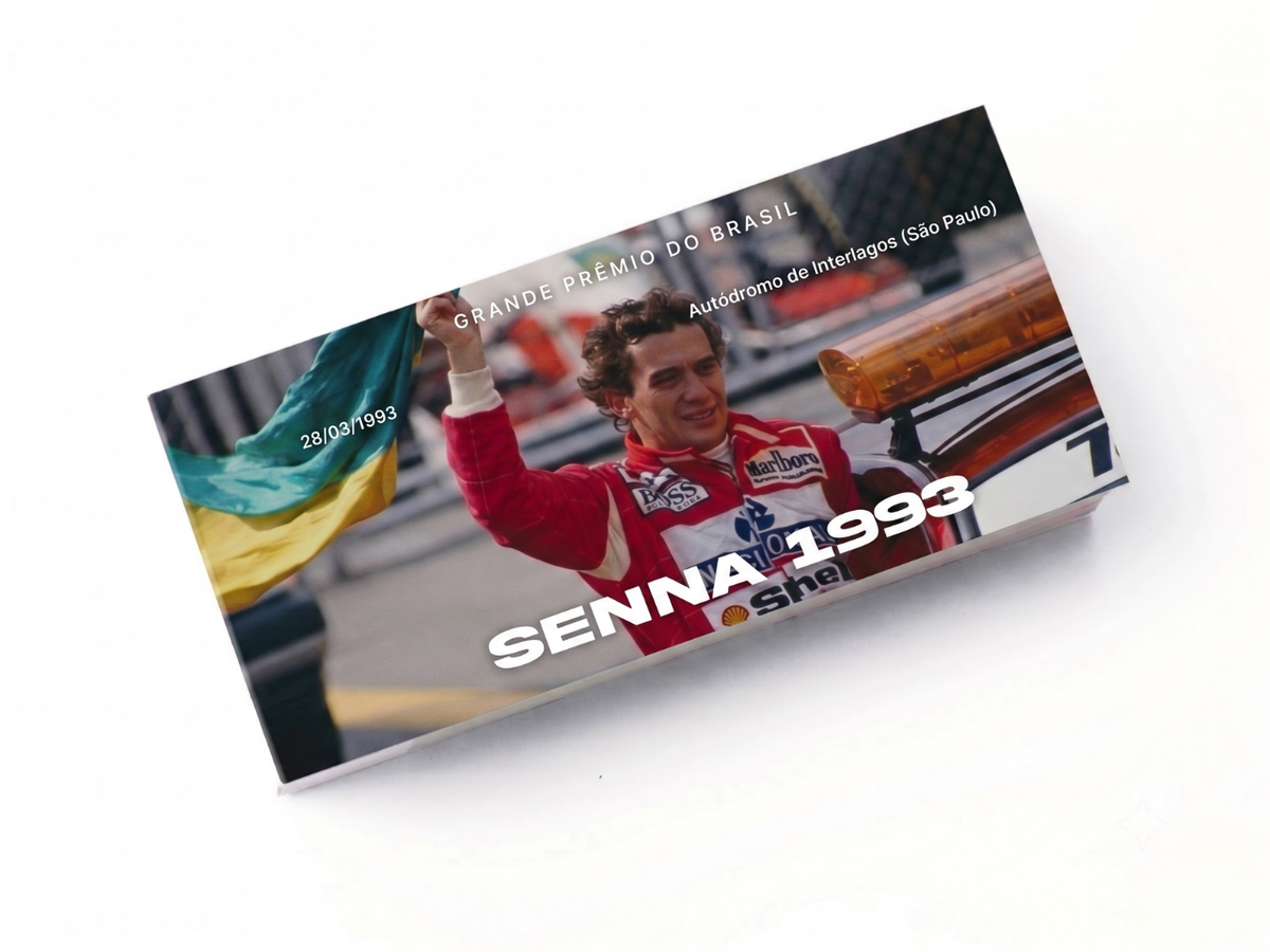 Flipbook Vitória Ayrton Senna GP Brasil 1993