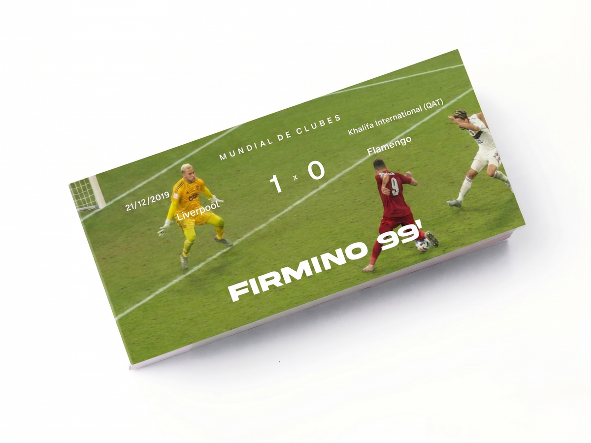 Flipbook Gol Firmino Liverpool x Flamengo Mundial de Clubes 2019