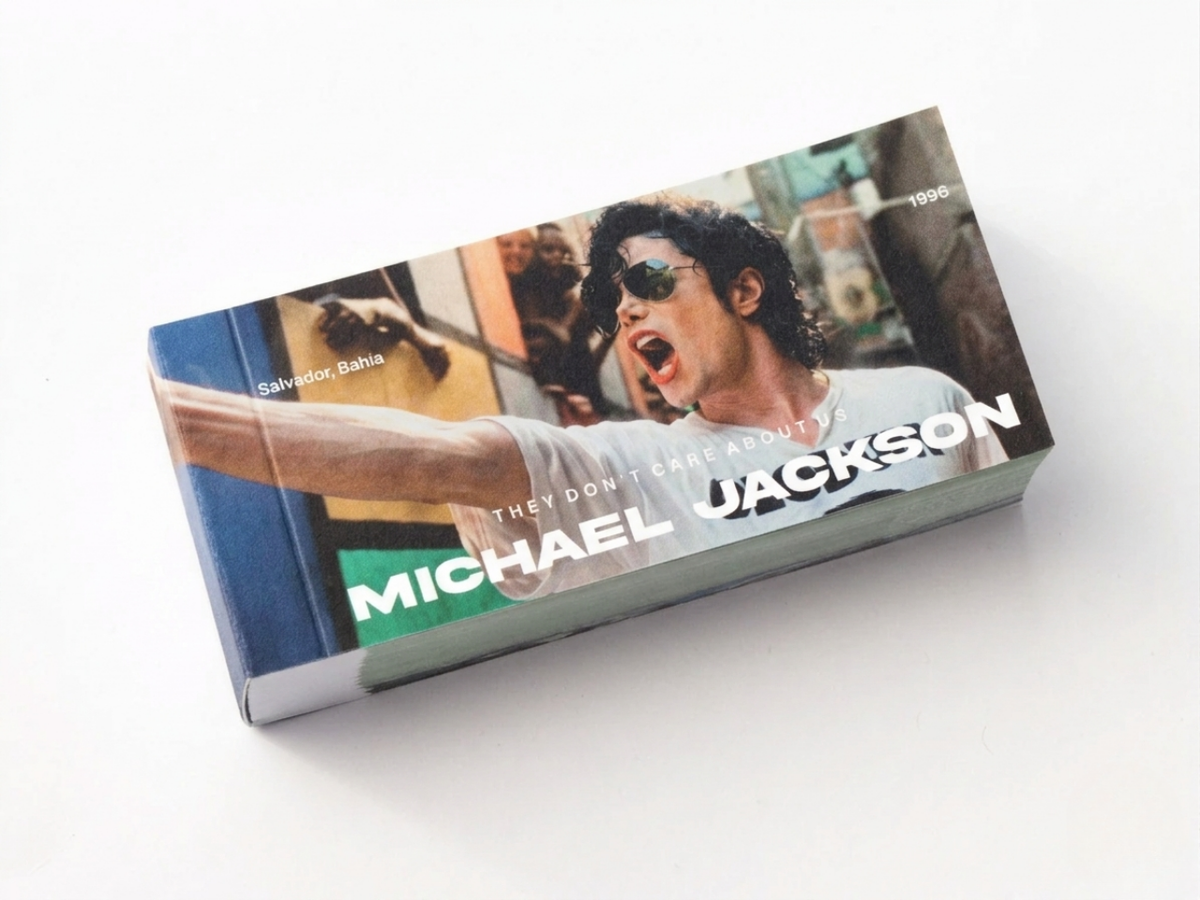 Flipbook Michael Jackson They Don't Care About Us Olodum 1996