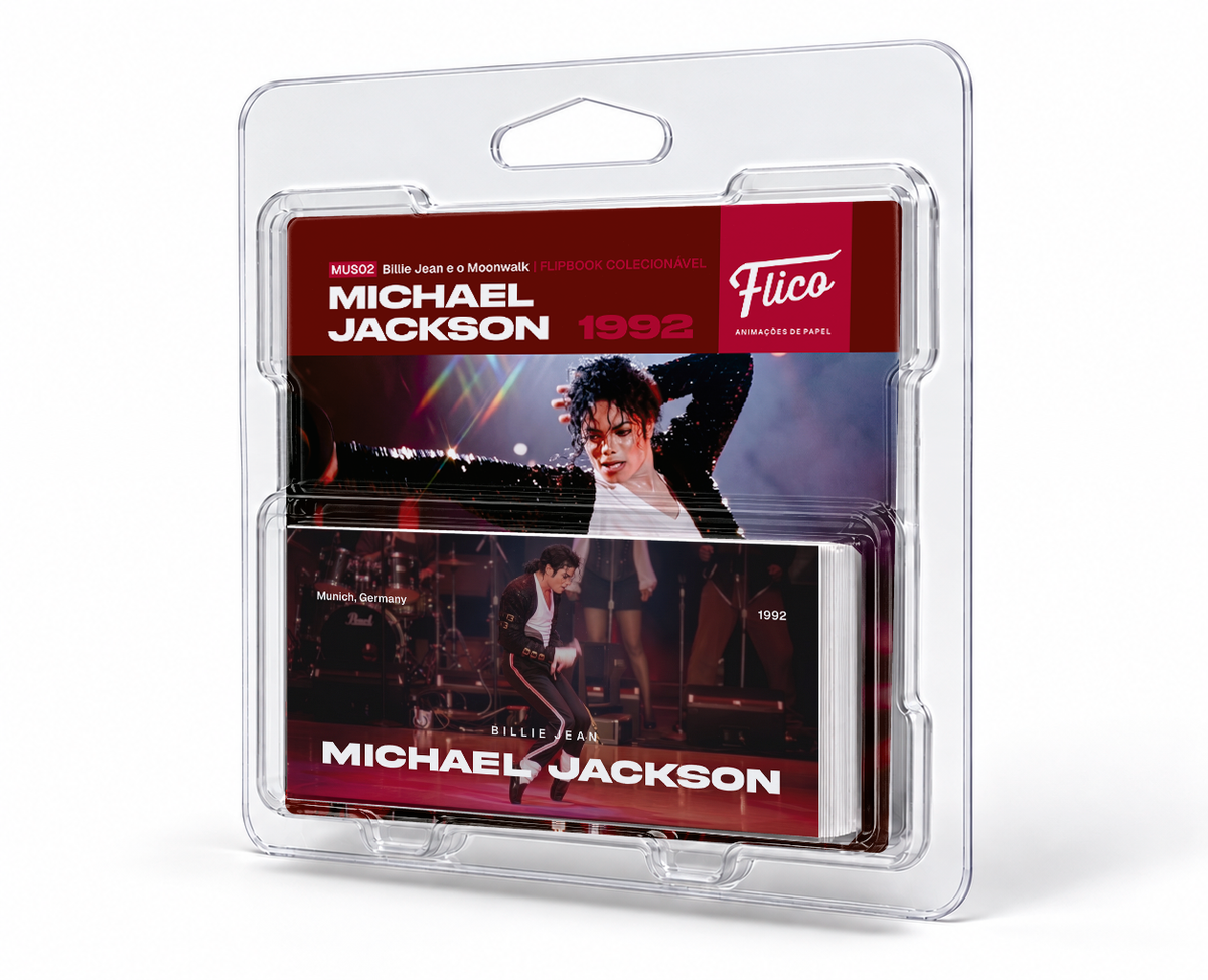 Flipbook Michael Jackson Moonwalk Billie Jean 1992