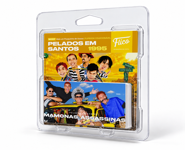 Flipbook Mamonas Assassinas Pelados em Santos 1995