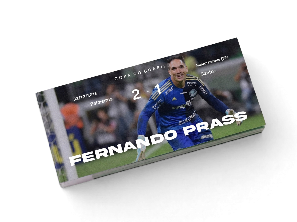 Flipbook Fernando Prass Palmeiras x Santos Copa Brasil 2015
