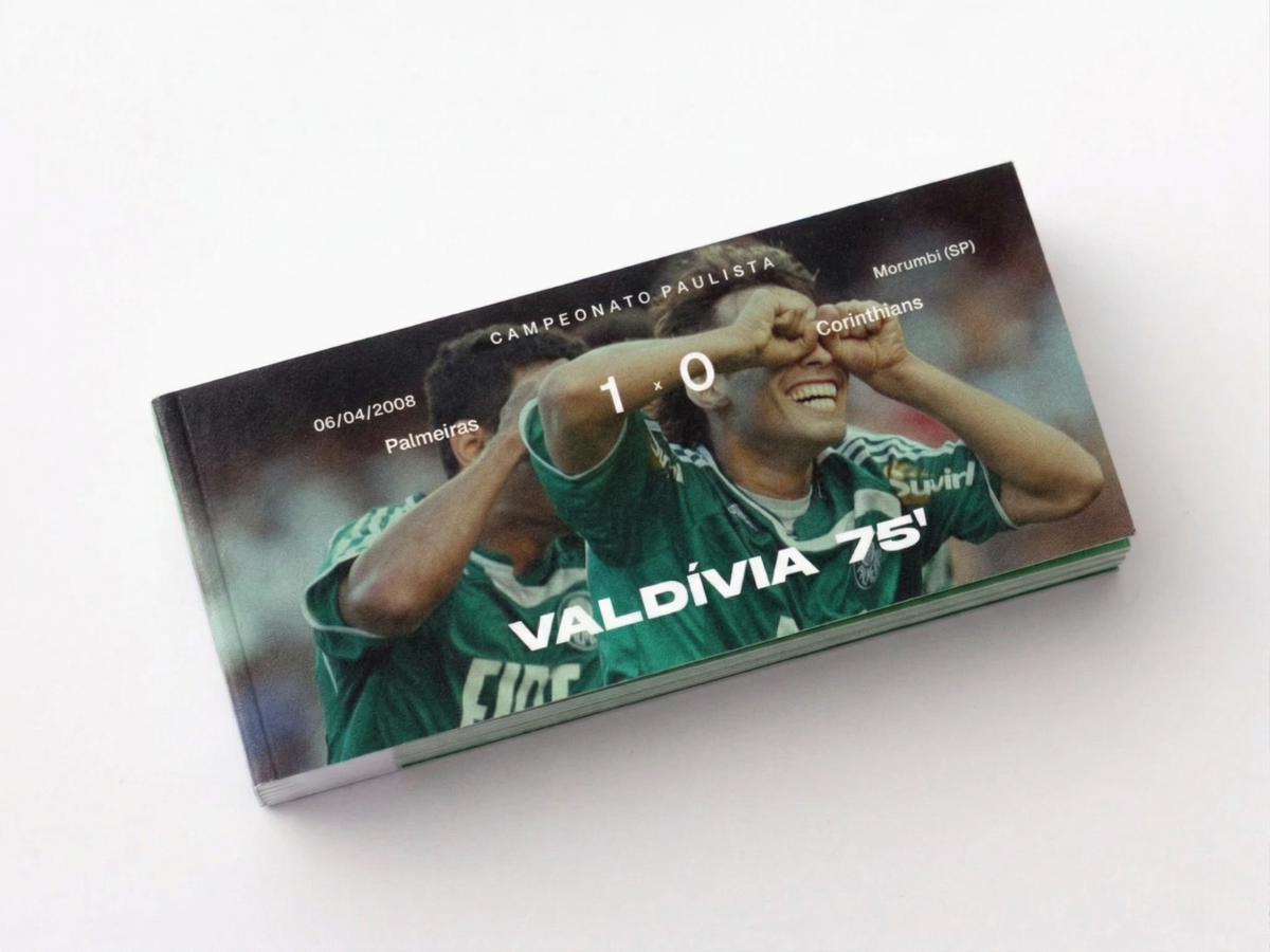 Flipbook Gol Valdívia Palmeiras x Corinthians Paulista 2008