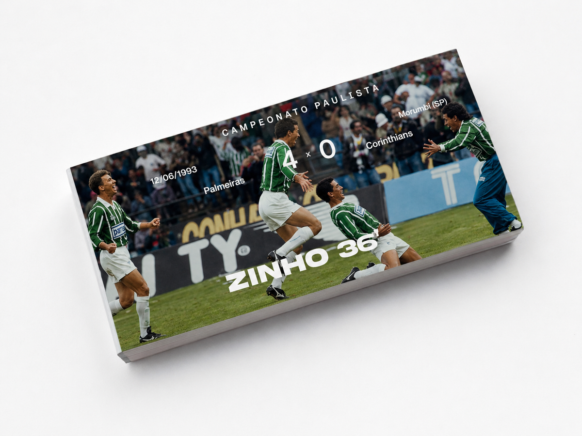 Flipbook Gol Zinho Palmeiras x Corinthians Final Paulistão 1993