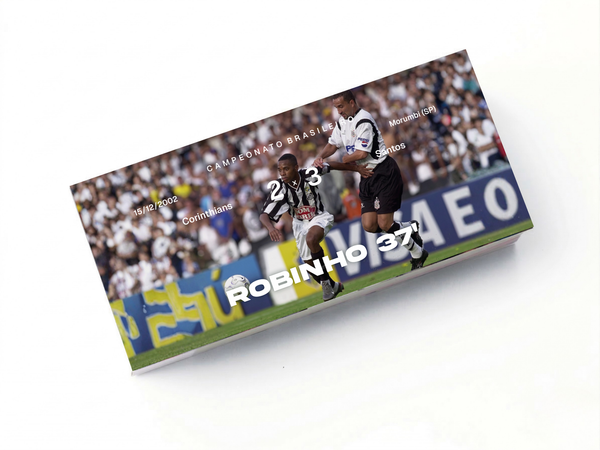 Flipbook 8 Pedaladas Robinho Corinthians x Santos Final Brasileirão 2002